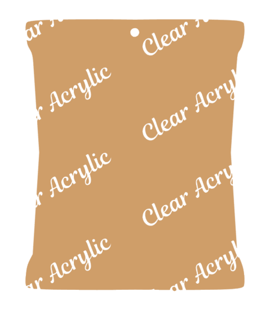 Chip Bag Acrylic Blank