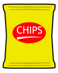Chips Bag Acrylic Blank