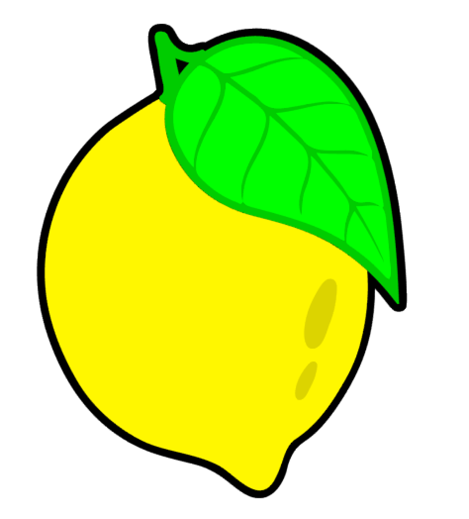 Lemon Acrylic Blank – Moxie Vinyls