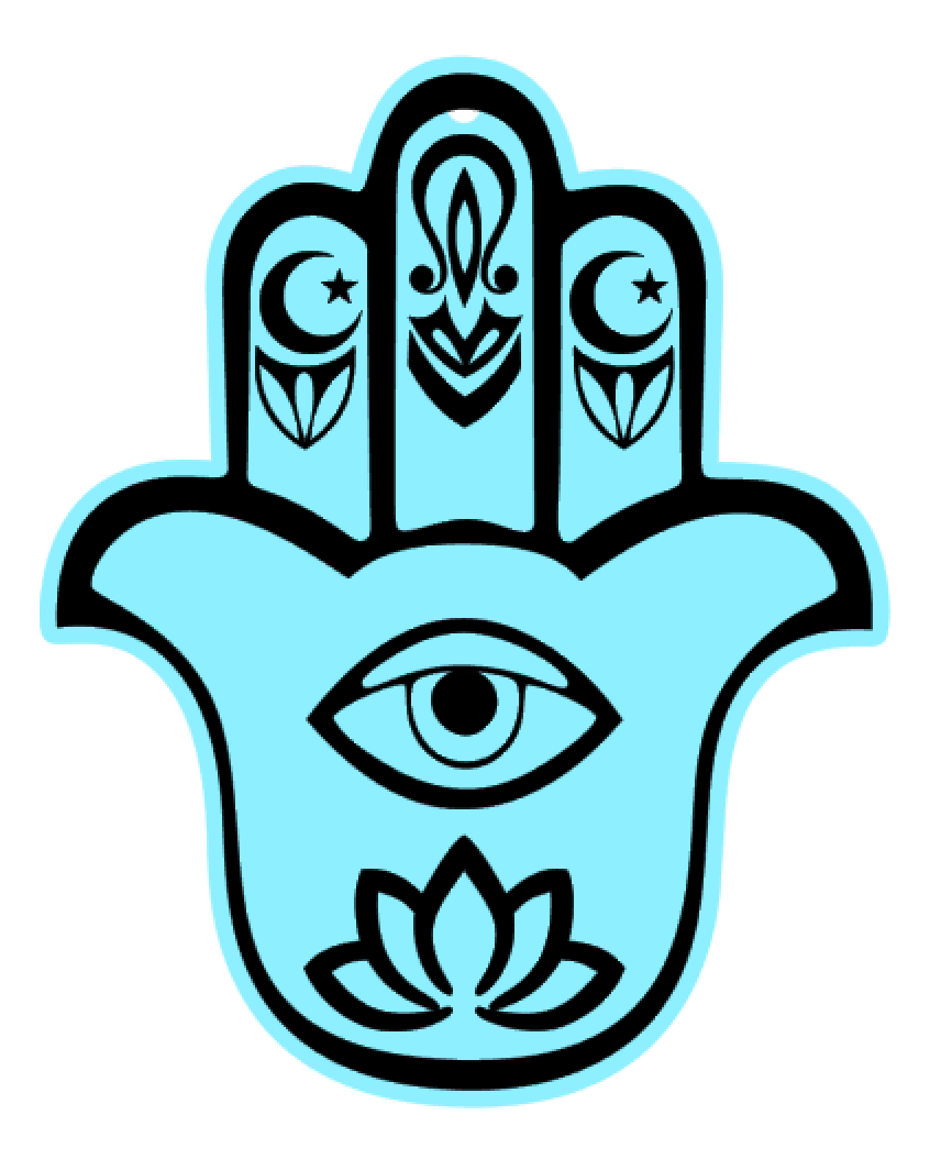 Hamsa Hand Acrylic Blank