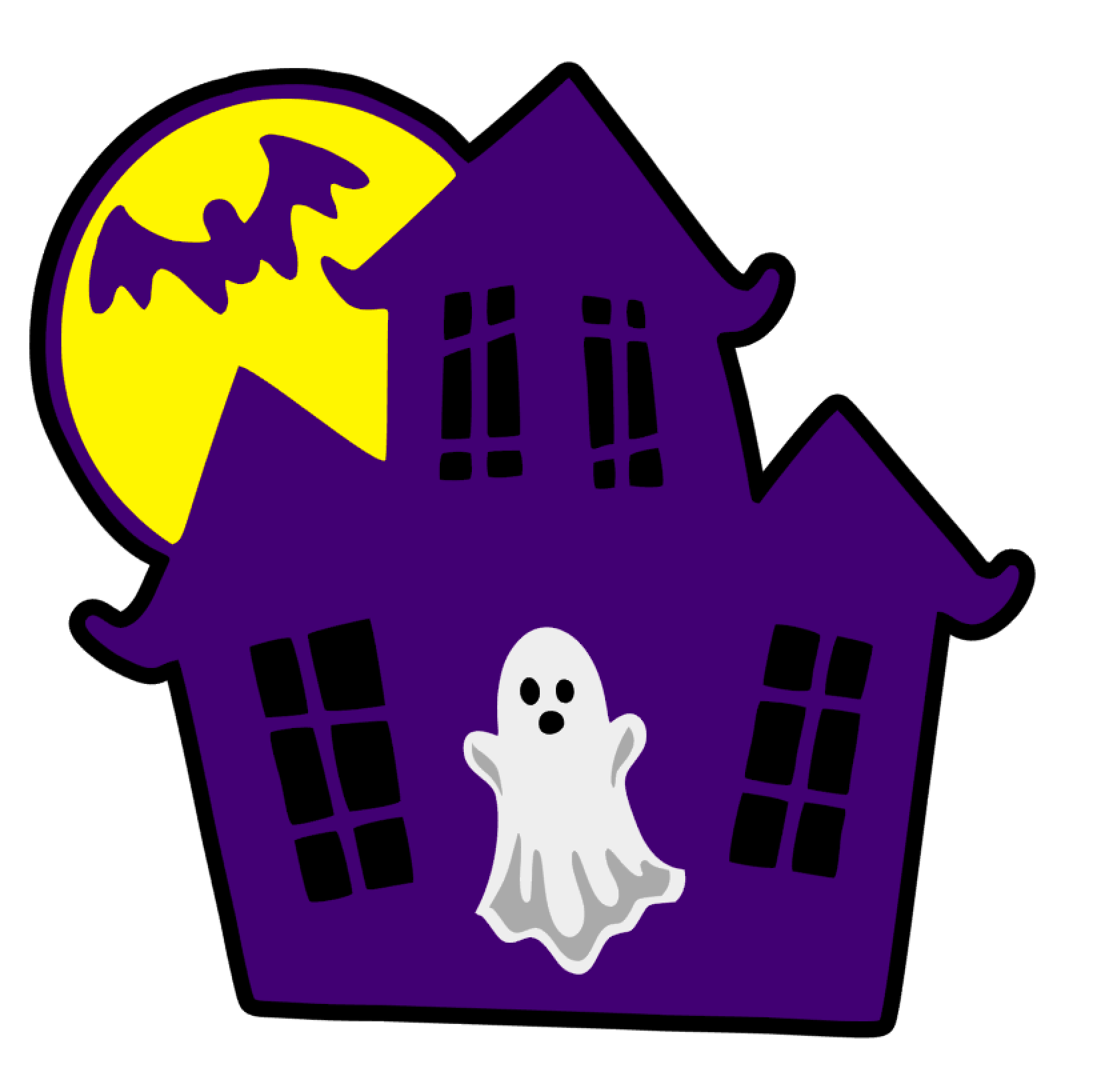 Haunted House Acrylic Blank