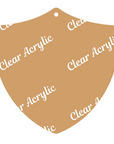 Shield Shape Acrylic Blanks