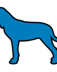 Blue Tick Hound Acrylic Blank