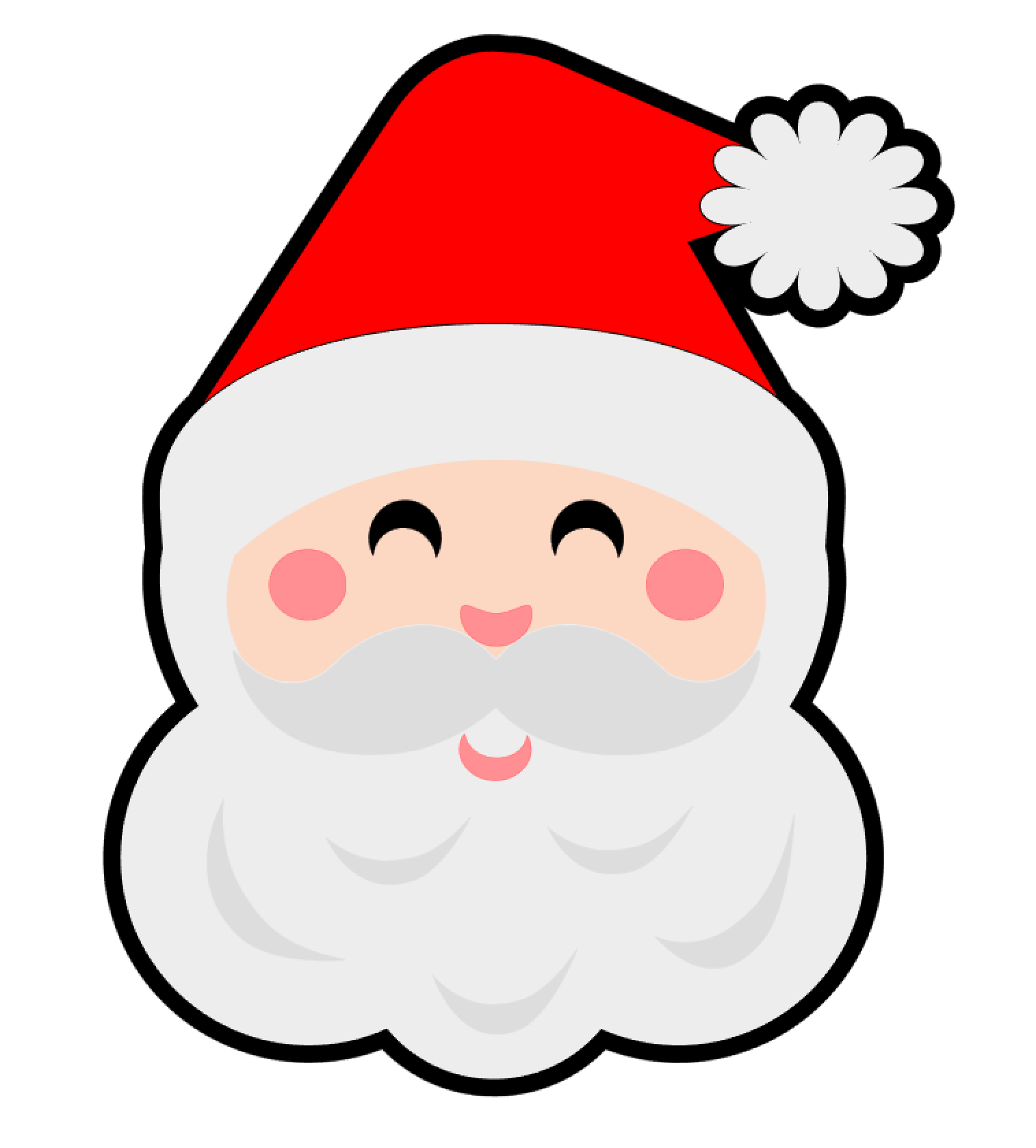 Santa Claus Acrylic Blank