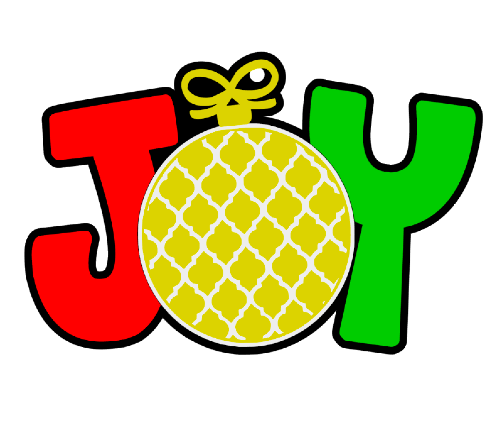 JOY Ornament Acrylic Blank