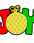 JOY Ornament Acrylic Blank