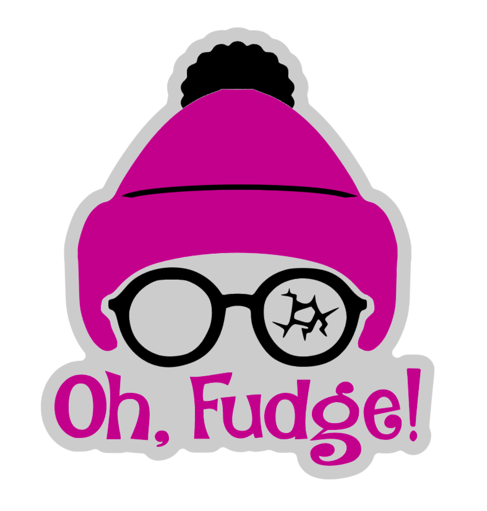 Oh Fudge Acrylic Blank