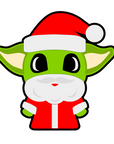 Baby Alien Santa Acrylic Blank
