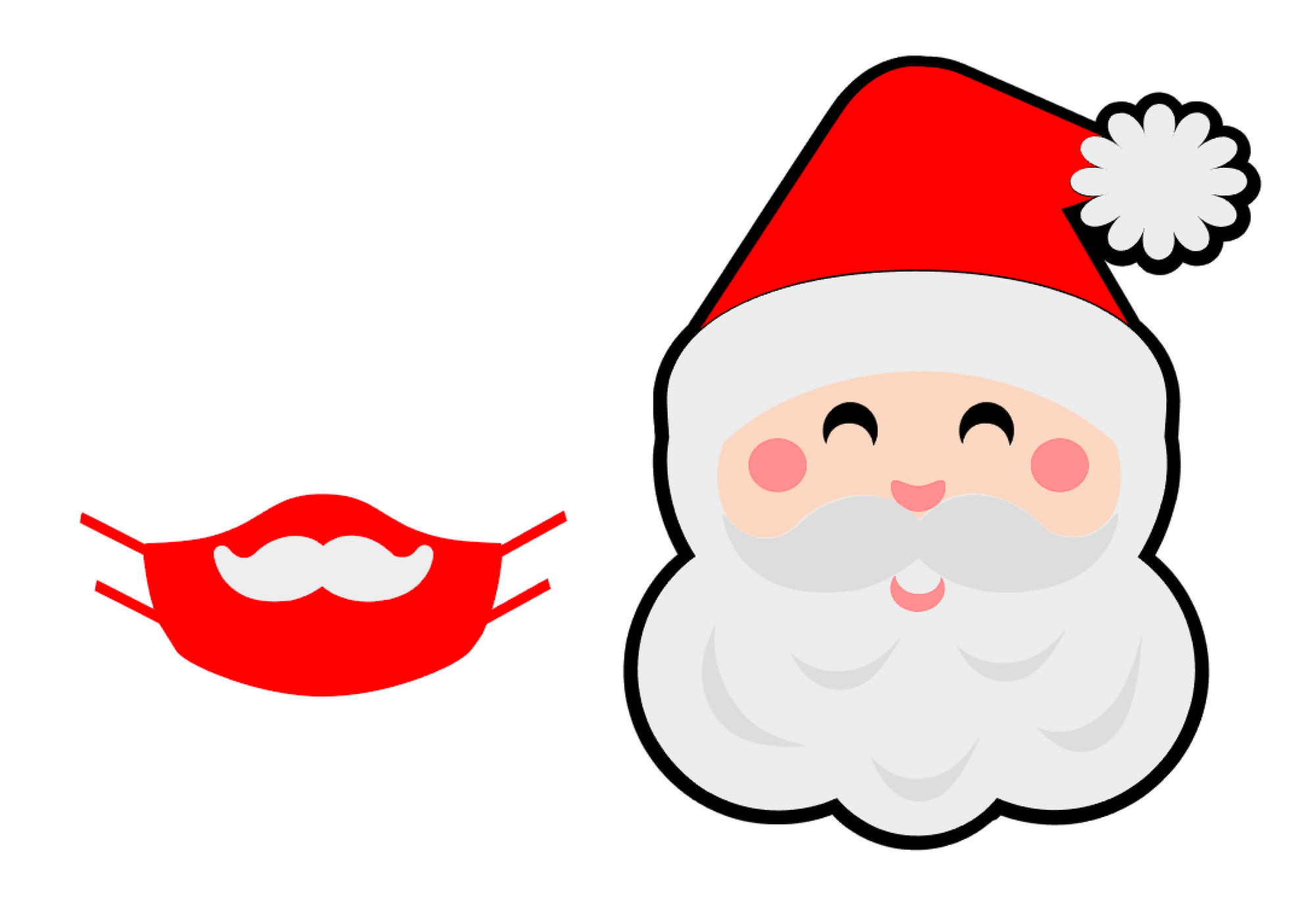 Santa Claus Acrylic Blank