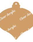 Bauble Style 2 Acrylic Blank