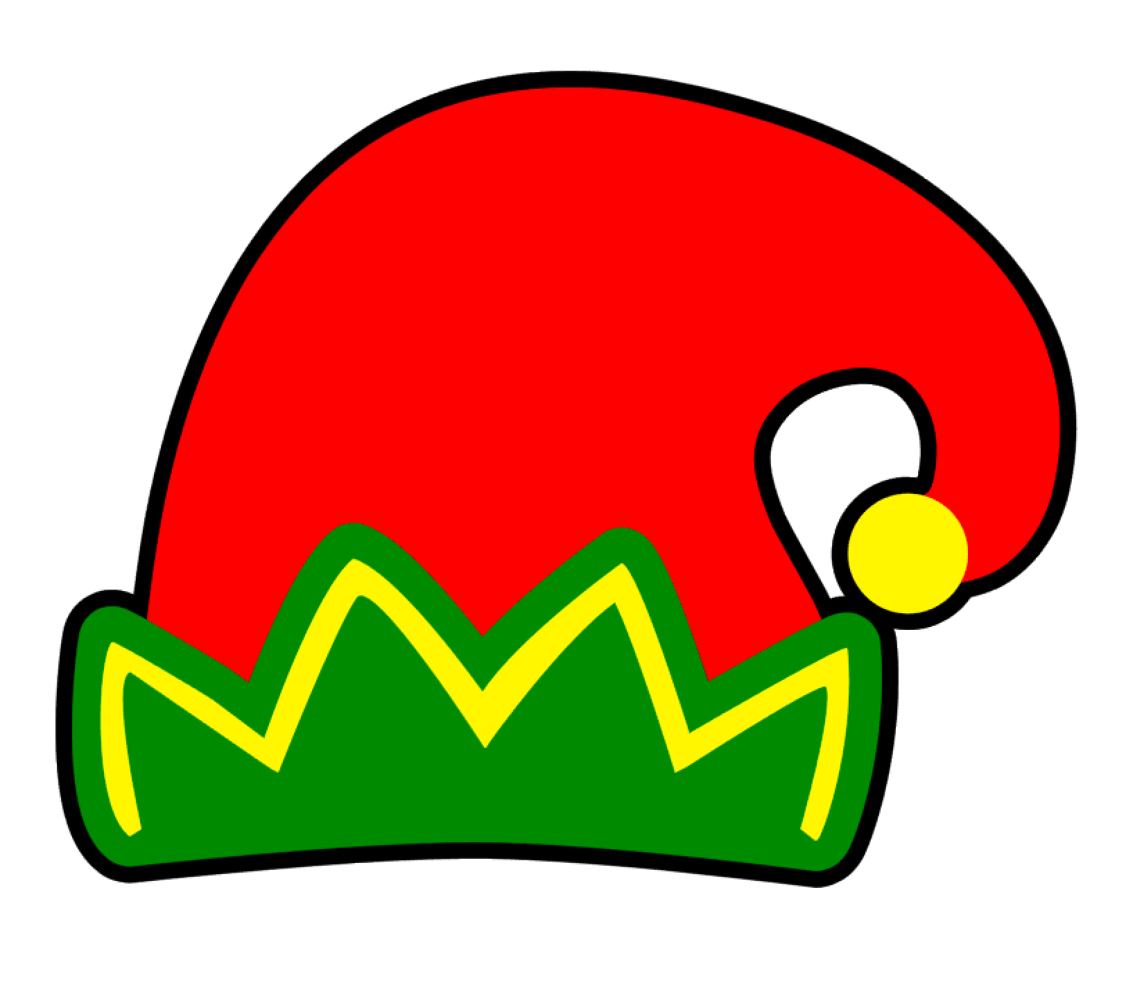 Elf Hat Acrylic Blank