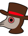 Plague Doctor Acrylic Blank