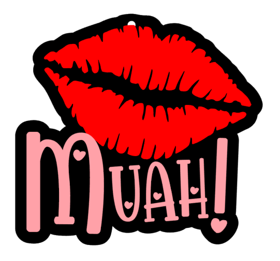 Muah Kiss Acrylic Blank