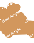 Clover Vintage Truck Acrylic Blanks
