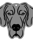 Great Dane Face Uncropped Acrylic Blank