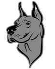 Great Dane Face Cropped Acrylic Blank