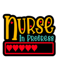 Nurse in Progress Badge Reel Blank