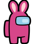 Crewmate Bunny Acrylic Blank