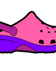 Rubber Shoe Acrylic Blank