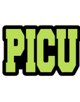 PICU Acrylic Badge Reel Blanks