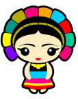 Mexican Maria Doll Acrylic Blank