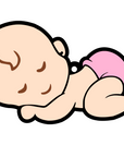 Sleeping Baby Acrylic Blank