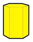 3D Hexagon Shape Acrylic Blank
