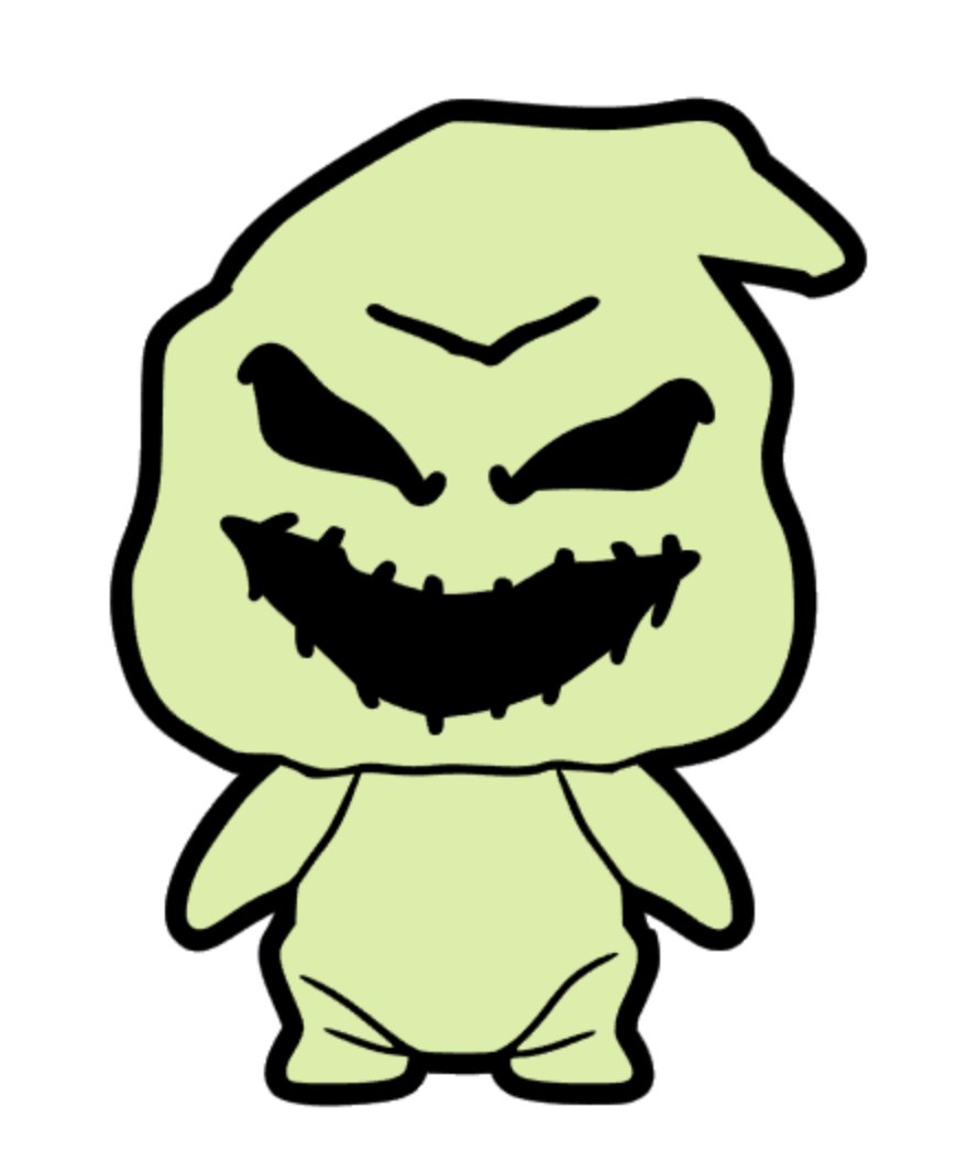 Oogie Boogie Acrylic Blank