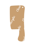Meat Cleaver Acrylic Blank
