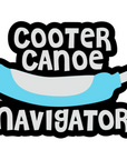 Cooter Canoe Acrylic Blanks for Badge Reels