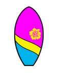 Surf Board Acrylic Blank