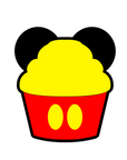 Mickey Cupcake Acrylic Blank