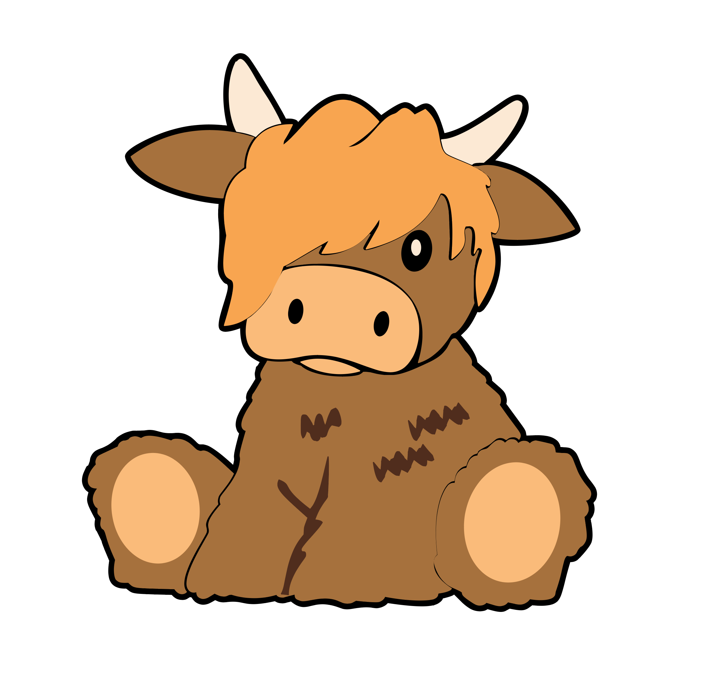 Purchase Wholesale highland cow sticker. Free Returns & Net 60