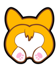 Corgi Butt Acrylic Blanks