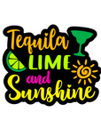 Tequila Lime Sunshine Acrylic Crafting Blanks