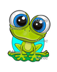 Frog Decal & Acrylic Blank COMBO