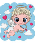 Cupid Decal & Acrylic Blank COMBO