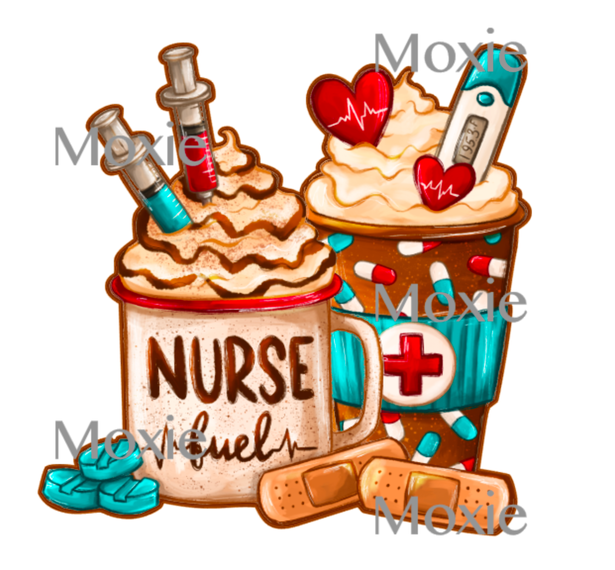 Nurse Sticker Sheet [13 Stickers] - NurseClub