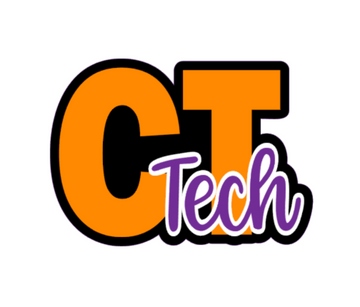 CT Tech Badge Reel Blank