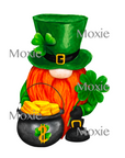 St Patricks Gnome Decal & Acrylic Blank COMBO