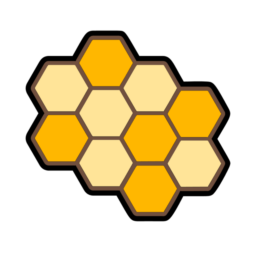 Honeycomb Extended Acrylic Blank