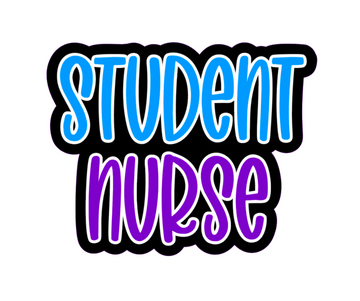 Student Nurse Acrylic Blank