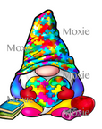 Autism Gnome Decal & Acrylic Blank COMBO