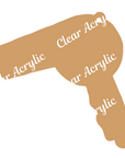 Hair Dryer Acrylic Blank