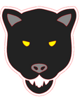 Panther Face Acrylic Blank