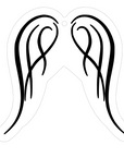 Angel Wings B Acrylic Blank