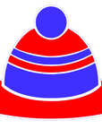 Snow Ski Hat Acrylic Blank