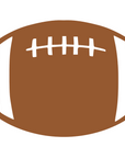 Football Acrylic Blank