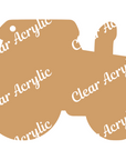 John Deer Farm Tractor Acrylic Blank Shape
