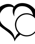 Heart Round Ball Acrylic Blank